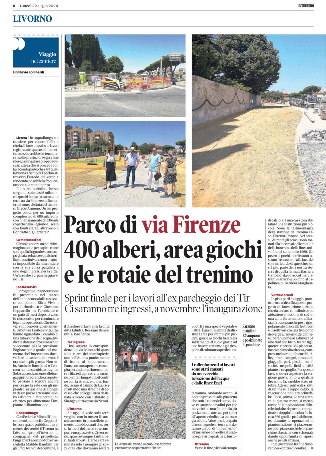 Il Tirreno 22.07.24 p.12